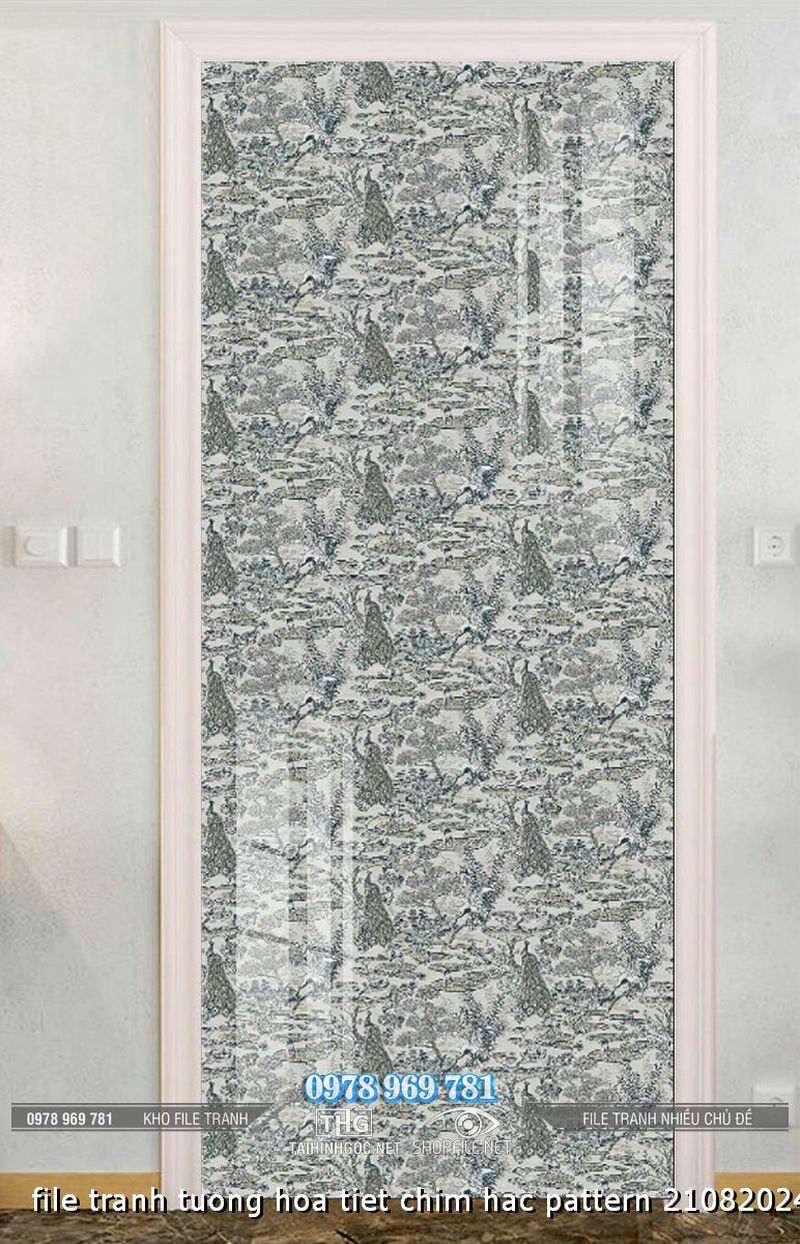 file tranh tuong hoa tiet chim hac pattern 21082024 hanh