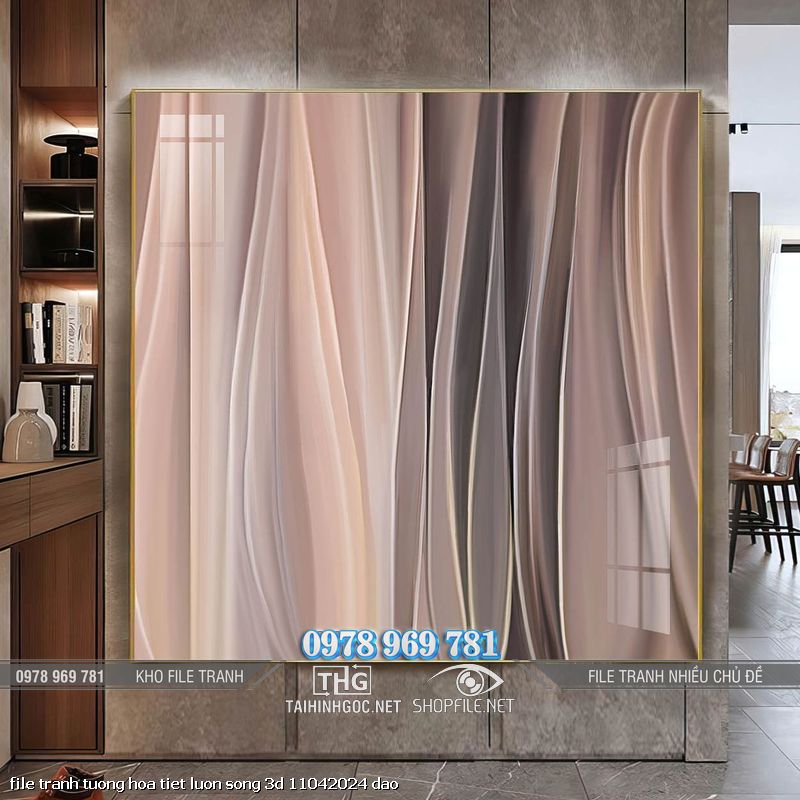 file tranh tuong hoa tiet luon song 3d 11042024 dao