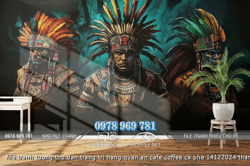 file tranh tuong tho dan trang tri hang quan an cafe coffee ca phe 14122024 thanh