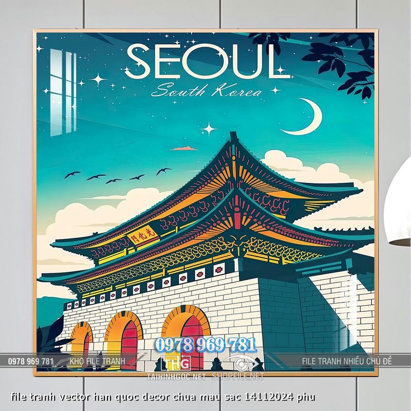 file tranh vector han quoc decor chua mau sac 14112024 phu
