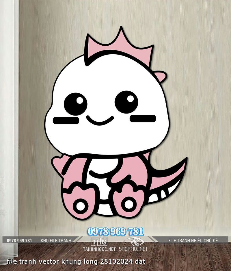 file tranh vector khung long 28102024 dat