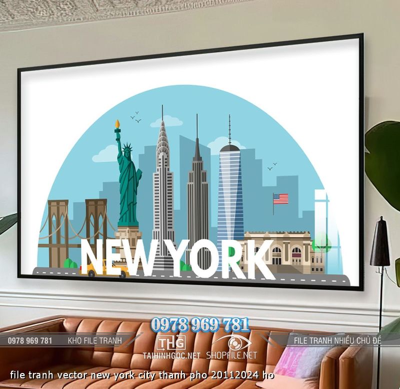 file tranh vector new york city thanh pho 20112024 ho