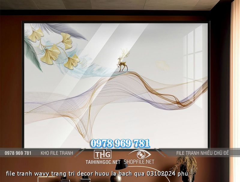 file tranh wavy trang tri decor huou la bach qua 03102024 phu