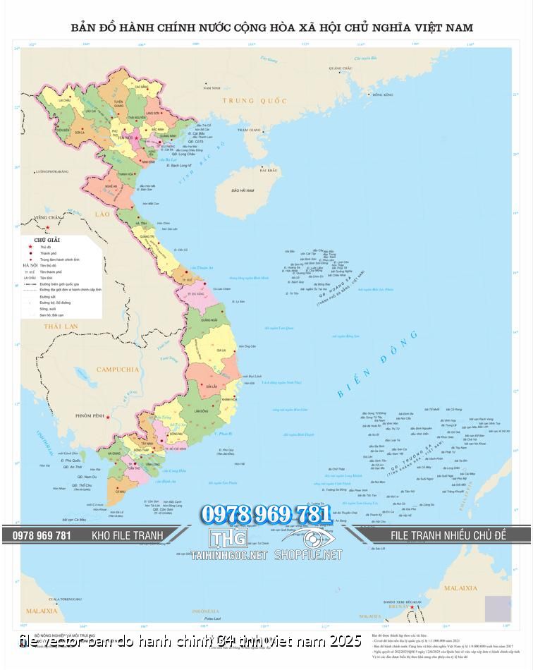 file vector ban do hanh chinh 34 tinh viet nam 2025