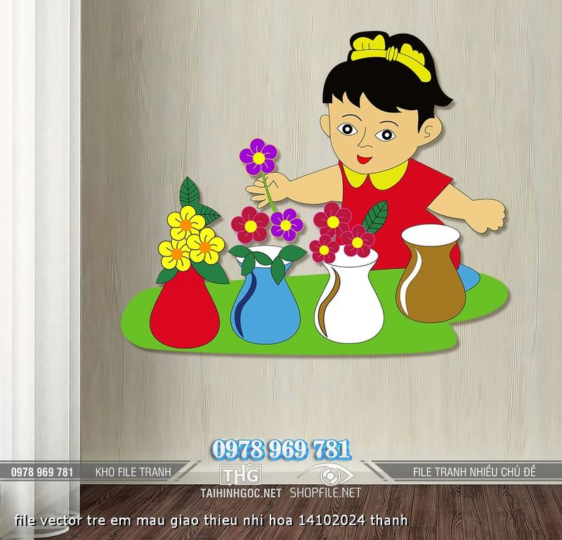 file vector tre em mau giao thieu nhi hoa 14102024 thanh