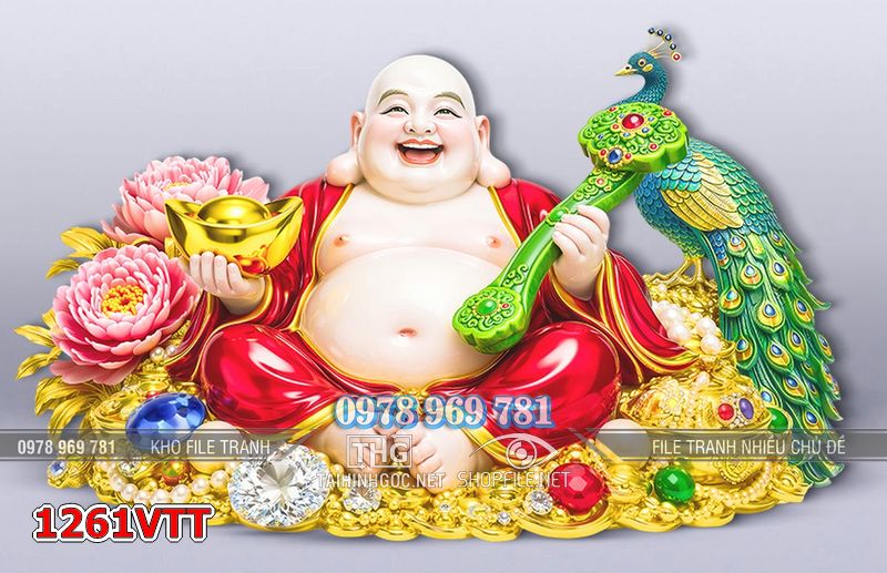 File psd tách lớp ông phật di lặc 1261VTT